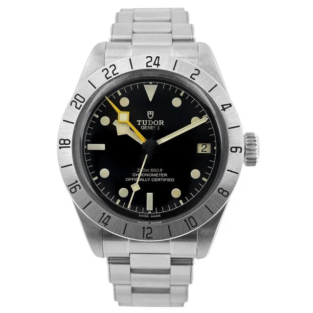 Tudor Black Bay Pro Automatic Black Dial Mens Watch 79470 in gray|silver|black from Jomashop.com