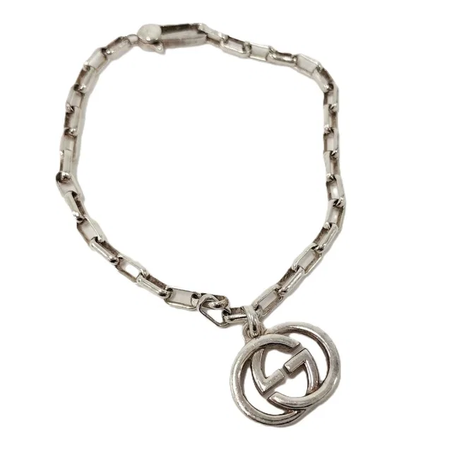 Gucci Interlocking G Bracelet Silver in Silver from The Reluxe