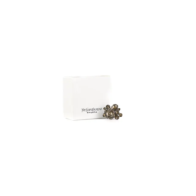 Saint Laurent Glitter Ring in Yellow from The Purse Affair