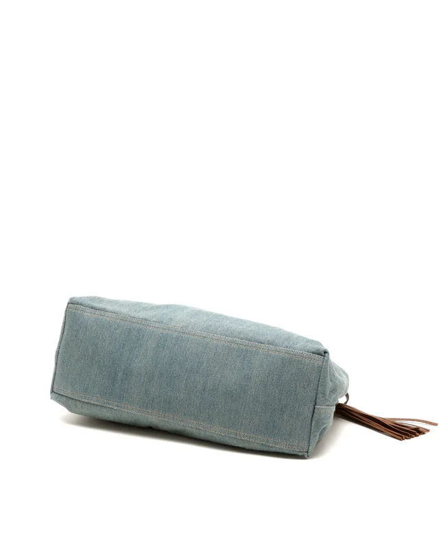 Gucci Soho Chain Tote Bag in Denim from A Retro Tale, photo 5 of 7