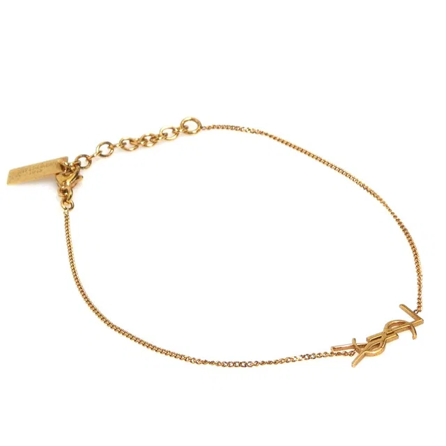 Saint Laurent Bracelet Gold in Gold from The Reluxe