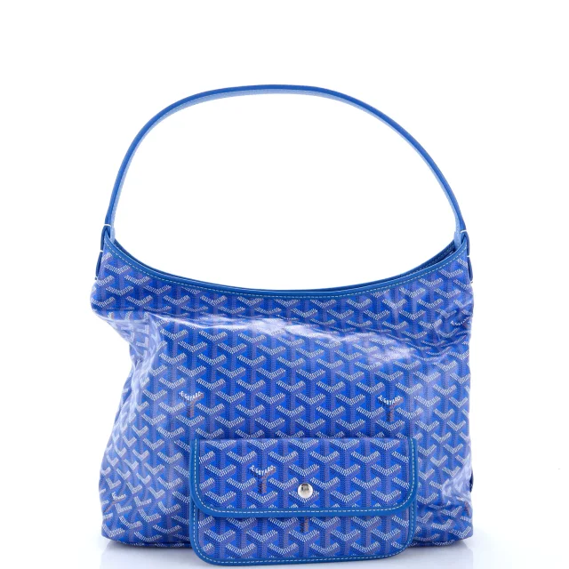 Goyard Boheme Hobo Coated Canvas in blue Coated canvas from Rebag, photo 2 of 7