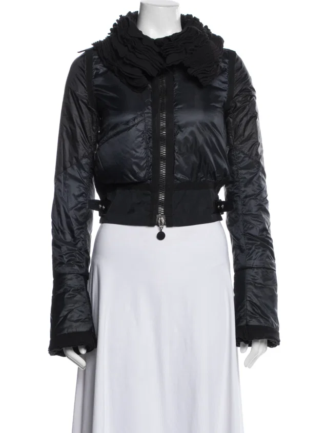 Moncler Down Jacket in blue from The RealReal