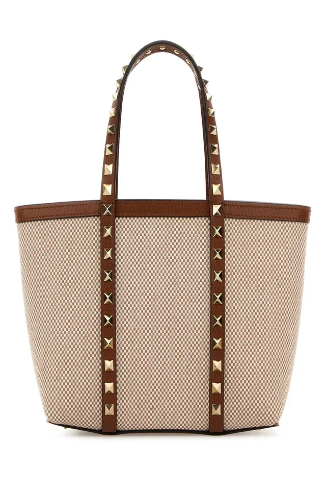 Valentino Garavani Tote Bag — Brown in Brown Woven leather from HEWI