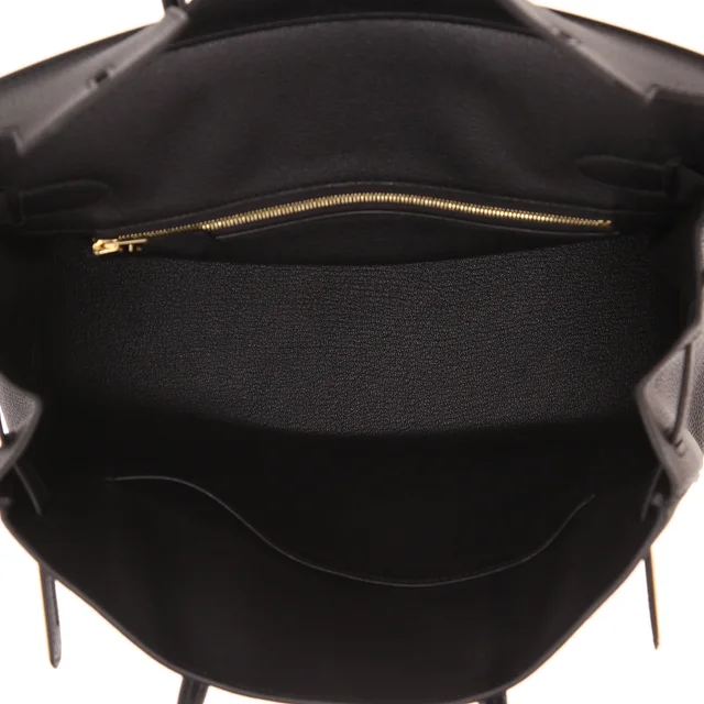 Hermès Birkin handbag, 30 cm, in Noir Togo leather in Black Togo leather from Collector Square, photo 4 of 4