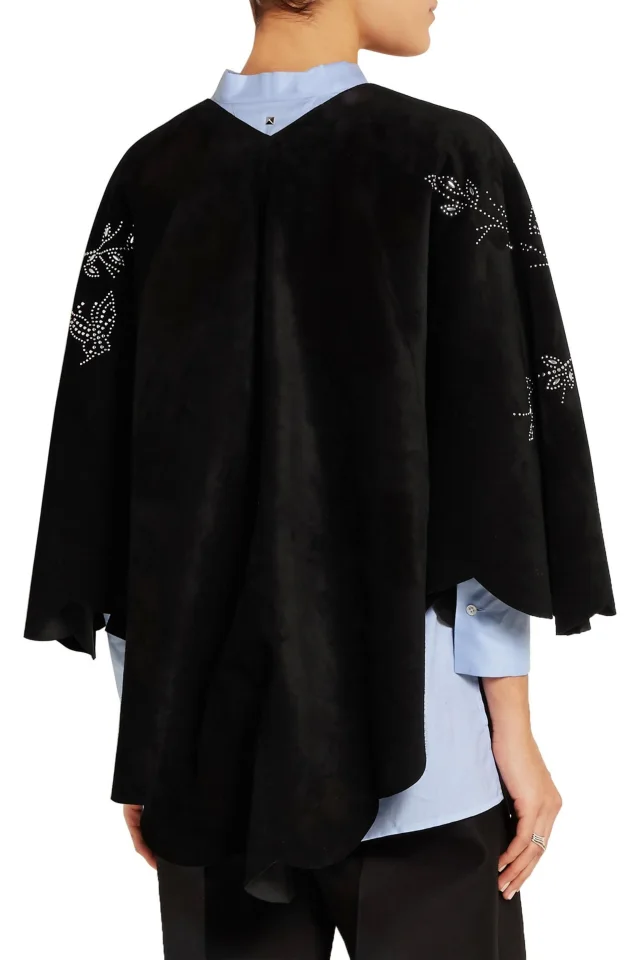 Valentino Garavani Studded Suede Top, photo 4 of 6 from THE OUTNET