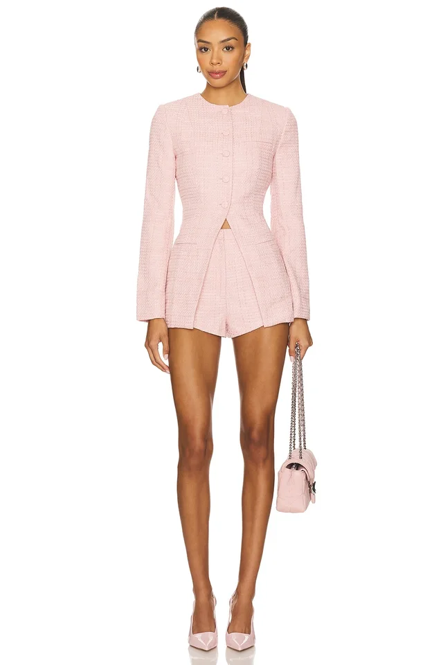 Amanda Uprichard x REVOLVE Kelso Shorts in Lotus, photo 5 of 6 from REVOLVE (Canada)