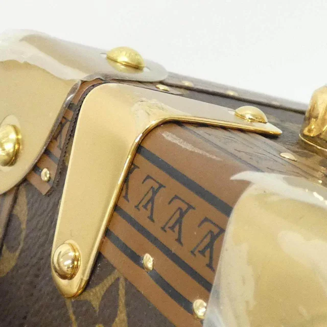 Louis Vuitton Valisette Tresor Monogram Bag in Brown Canvas from LuxUness, photo 5 of 10