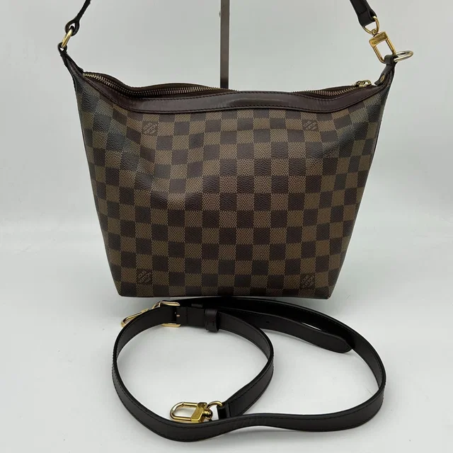 Louis Vuitton Damier Irovo MM Strap in Leather from The Reluxe
