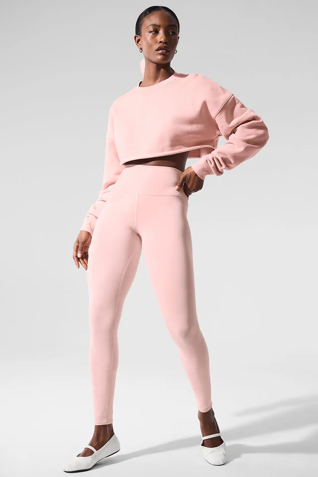 Alo Yoga High-Waist Airbrush Legging - Pink Quartz in Pink from Alo Yoga, photo 1 of 1