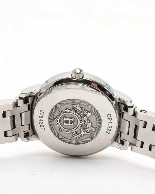 Hermès Clipper 24mm Ref CP1.222 Diamond Watch from A Retro Tale, photo 6 of 8
