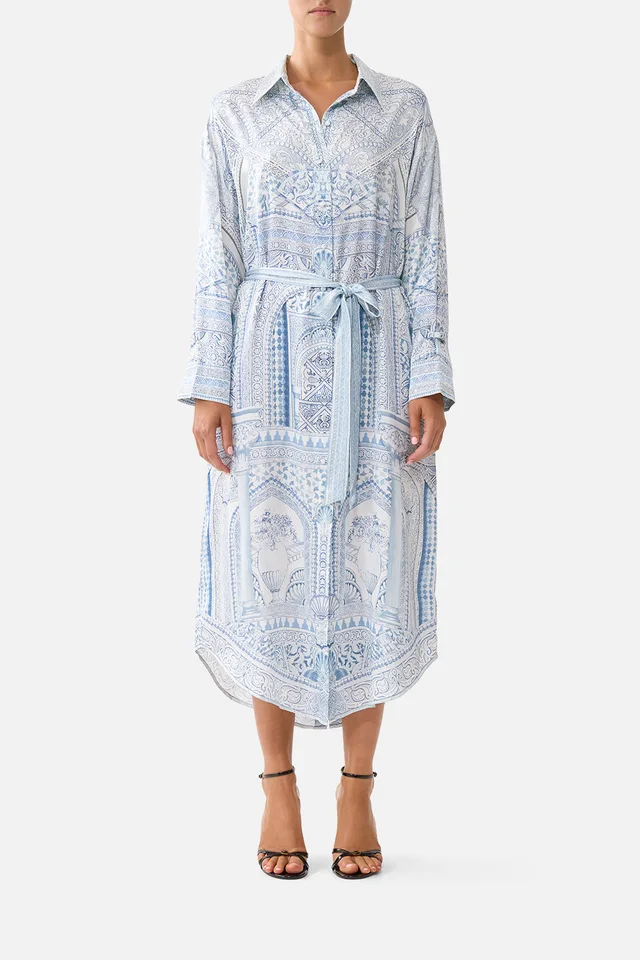 Camilla eBoutique SHIRT DRESS WITH BACK BUTTON DETAIL THE HUM OF THE ALHAMBRA from CAMILLA, photo 1 of 1