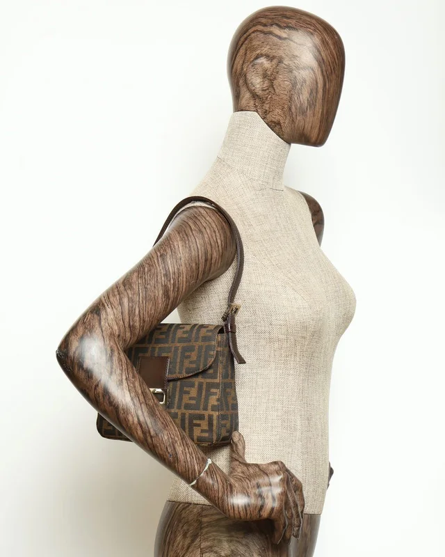 Fendi Zucca Shoulder Bag in Canvas from A Retro Tale, photo 11 of 11