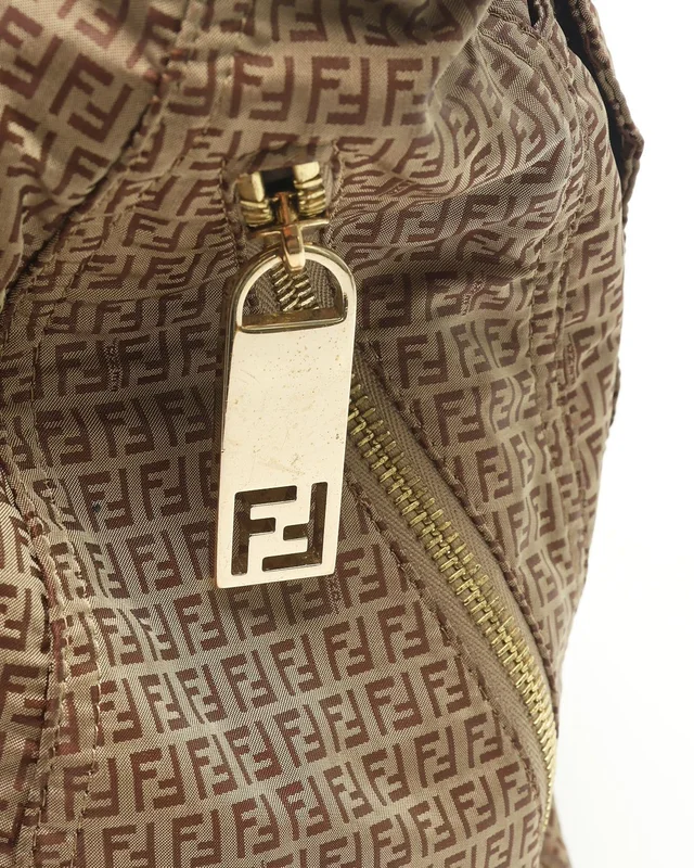 Fendi Zucchino Tote Bag in Canvas from A Retro Tale, photo 8 of 14