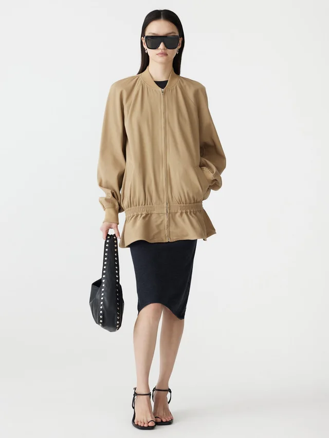 Bassike Cinched Oversized Jacket from bassike, photo 1 of 1