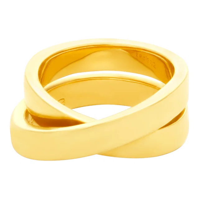 Cartier Crossover ring in 18k in Yellow Gold from Gray And Sons