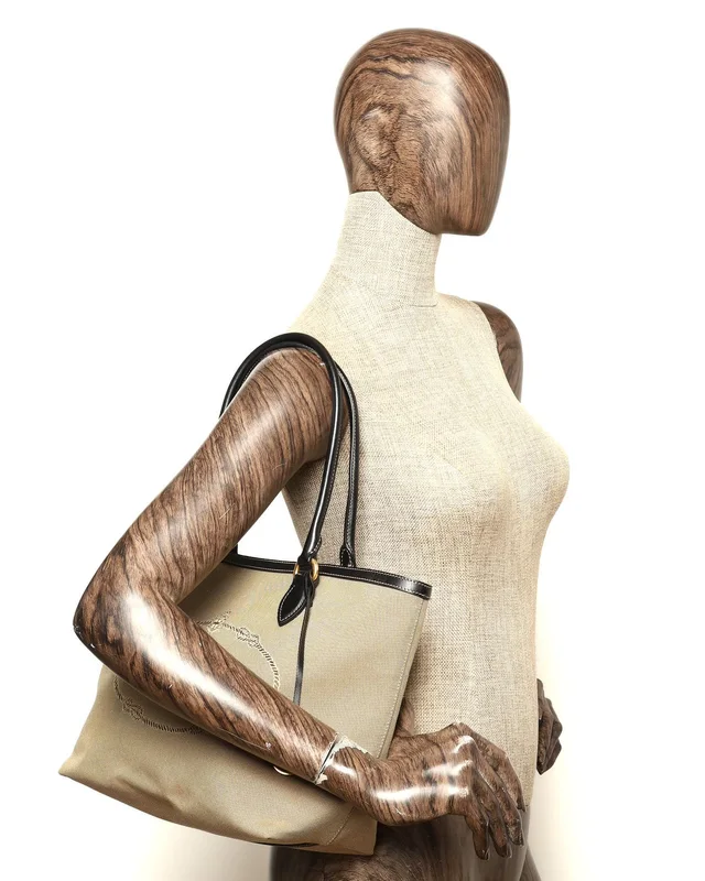 Prada Jacquard Tote Bag in Canvas from A Retro Tale, photo 8 of 8