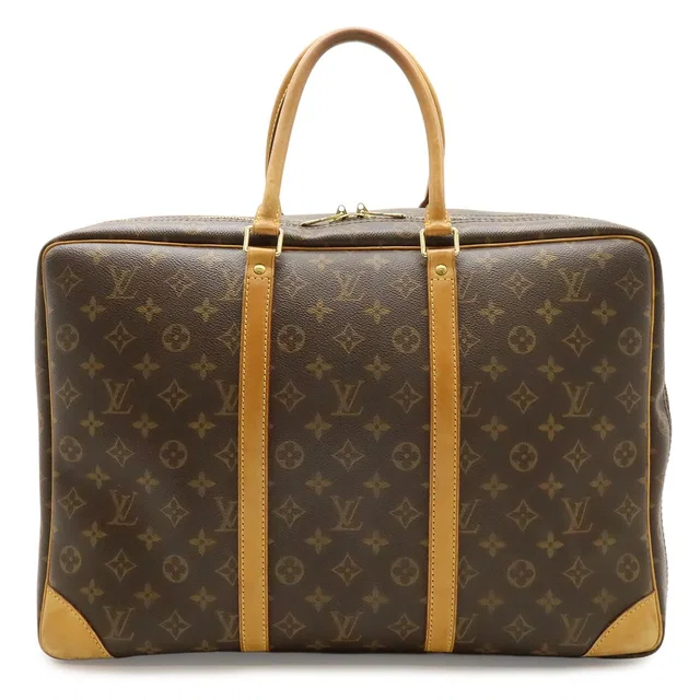Louis Vuitton Monogram Sirius 45 Boston Bag Purse Business in Coated canvas from The Reluxe