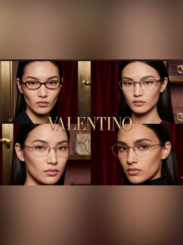 Lot Of 4 Authentic Valentino Vtg Prescription Designer Eyeglasses Frames in yellow from Poshmark