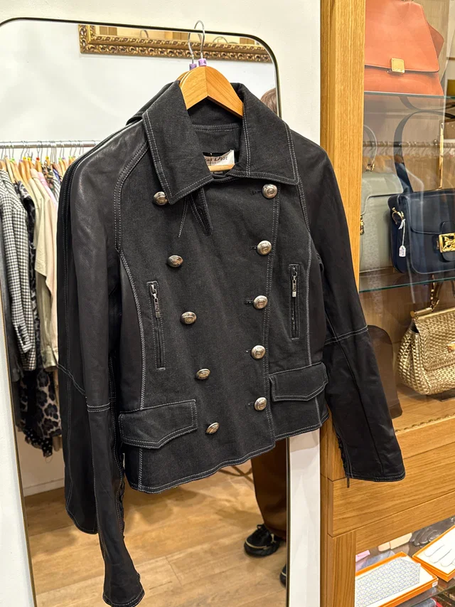 Dior jean leather jacket in Leather from Luxury Promise