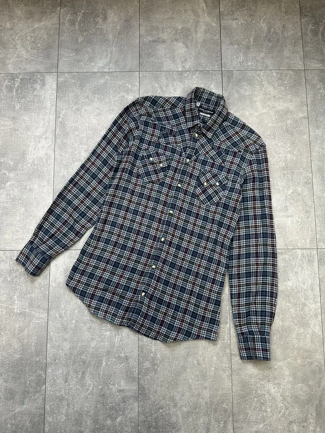 Dolce & Gabbana Vintage Luxury Western Shirts Button Up in blue from Grailed