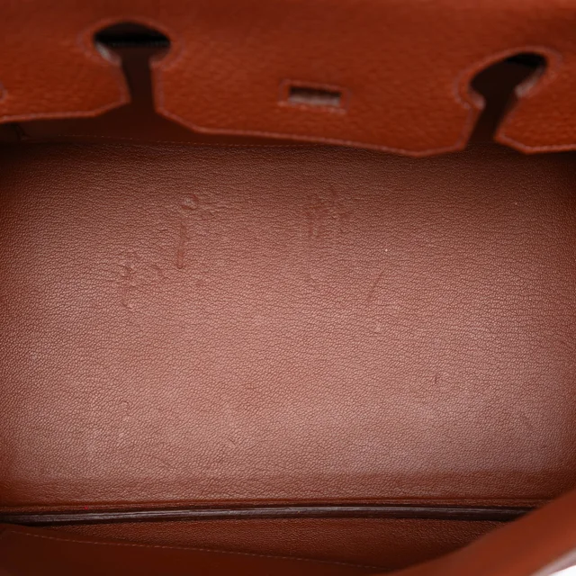 Hermès Togo Birkin Retourne 35 in red Togo leather from Her-Age, photo 4 of 7