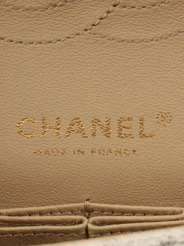 Chanel Circa 2009 Velour Flower Pattern Classic Flap Chain Bag 25cm in Velvet from VINTAGE QOO TOKYO, photo 6 of 20