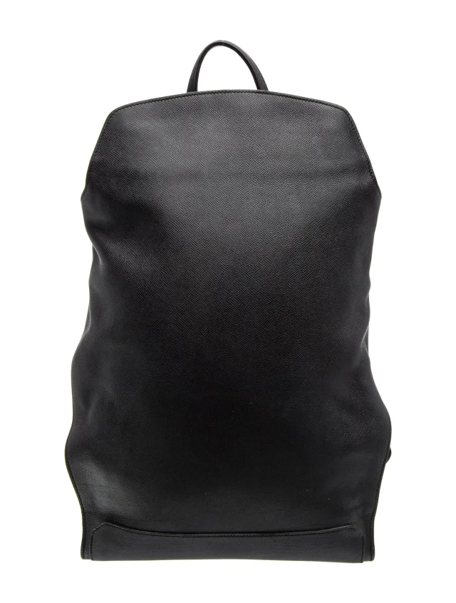 Hermès Epsom Cityback 30 in black Epsom leather from The RealReal