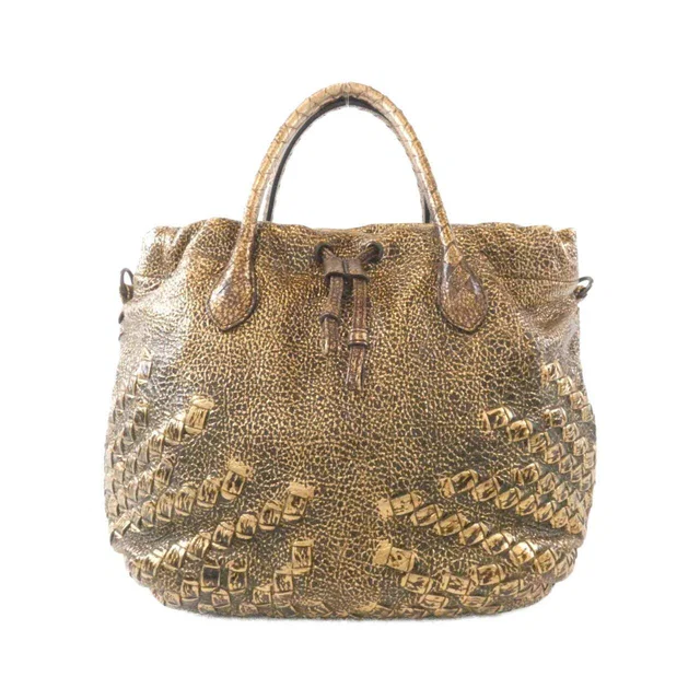 Bottega Veneta Leather Handbag in Leather from LuxUness