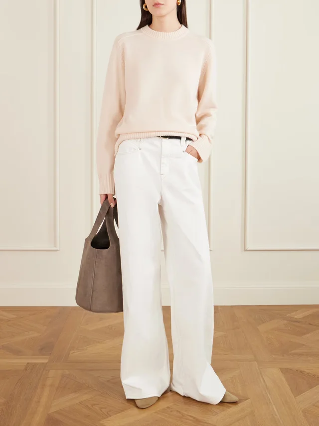 A.EMERY Wren suede tote in Beige, photo 2 of 2 from NET-A-PORTER (Canada)