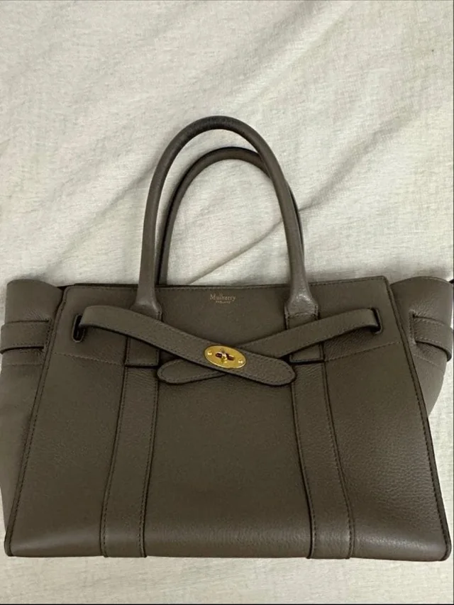 Mulberry Olive Brown Leather Satchel With Gold Hardware in green|brown|red Leather from Poshmark