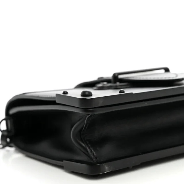 Prada City Calfskin Saffiano Cahier Bag Black in Black Saffiano leather from FASHIONPHILE, photo 8 of 9