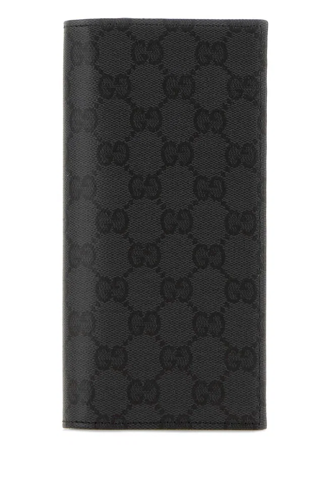 Gucci Wallet — Black Exterior: Fabric in Black Canvas from HEWI