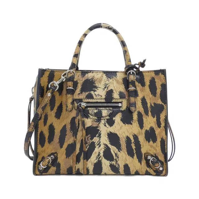 Balenciaga Mini Papier Zip Around in Leather from The Reluxe