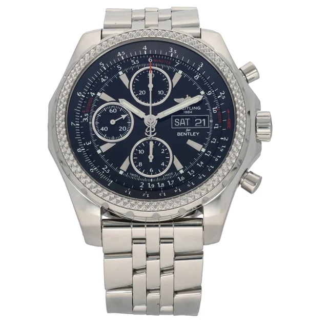 Breitling Bentley A13362 45mm Stainless Steel Watch from H&T