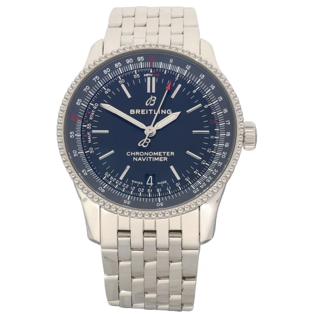 Breitling Navitimer A17325 38mm Stainless Steel Watch from H&T