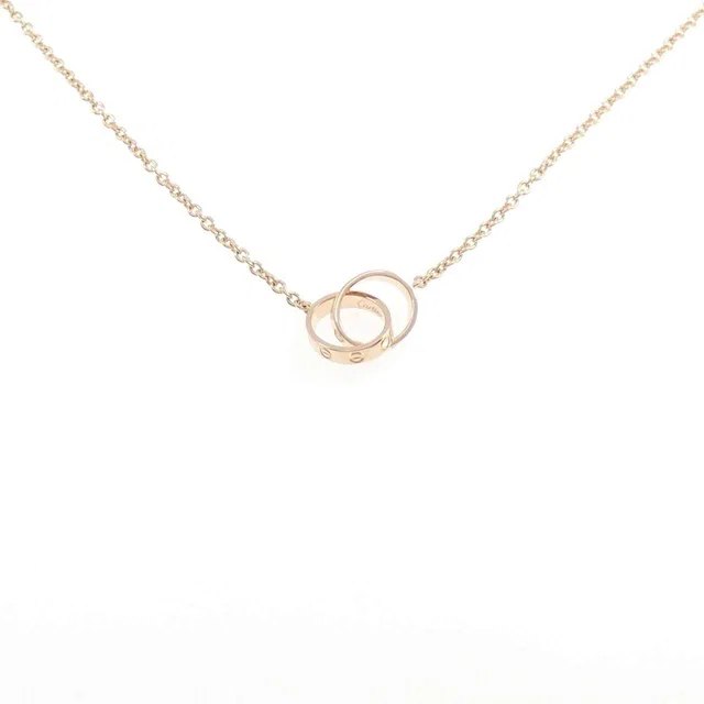 Cartier Baby Love 750 Pink Gold Necklace in Pink from LuxUness