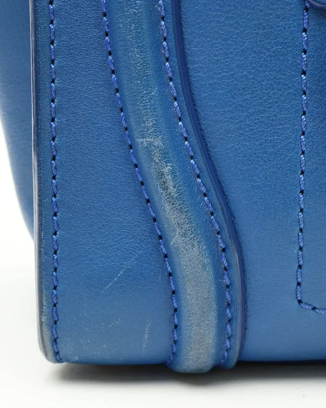Celine Luggage Micro Bag in Leather from A Retro Tale, photo 7 of 11