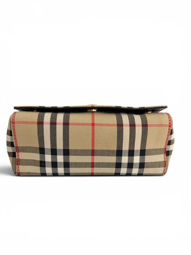 Burberry Check Hampshire Crossbody in Leather from Season 2 Consign, photo 5 of 5