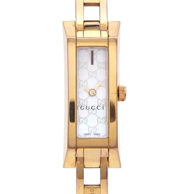 Gucci 110 Quartz Watch SS Shell Dial from The Reluxe