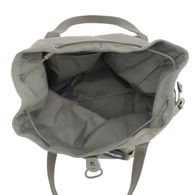 Balenciaga Army Tote Bag Khaki644040 Nylon Size Medium in Nylon from GALLERY RARE, photo 5 of 11