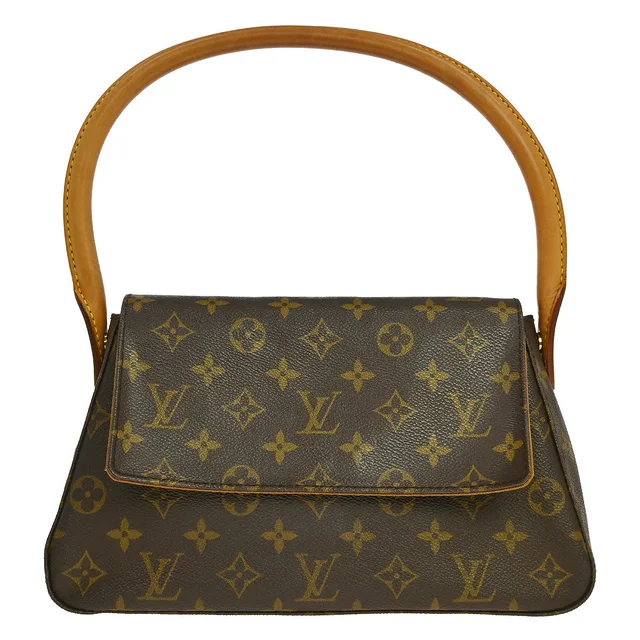 Louis Vuitton 2002 Monogram Mini Looping Handbag M51147 in Coated canvas from AMORE Vintage Tokyo