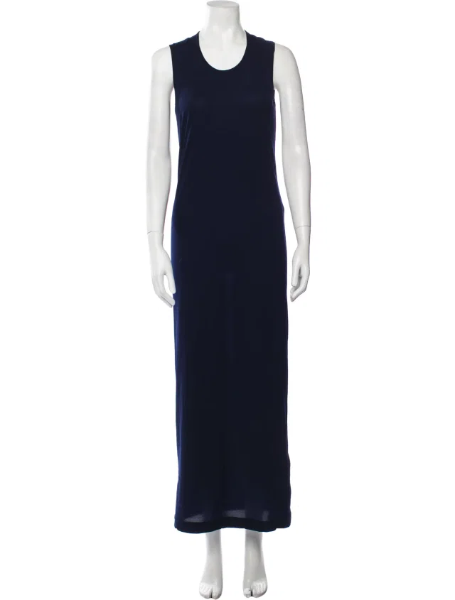 Comme des Garçons Vintage Long Dress in blue from The RealReal