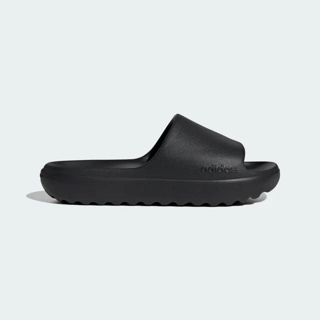 Adidas Adilette Lumia Slides in Black, photo 2 of 10 from adidas (US)