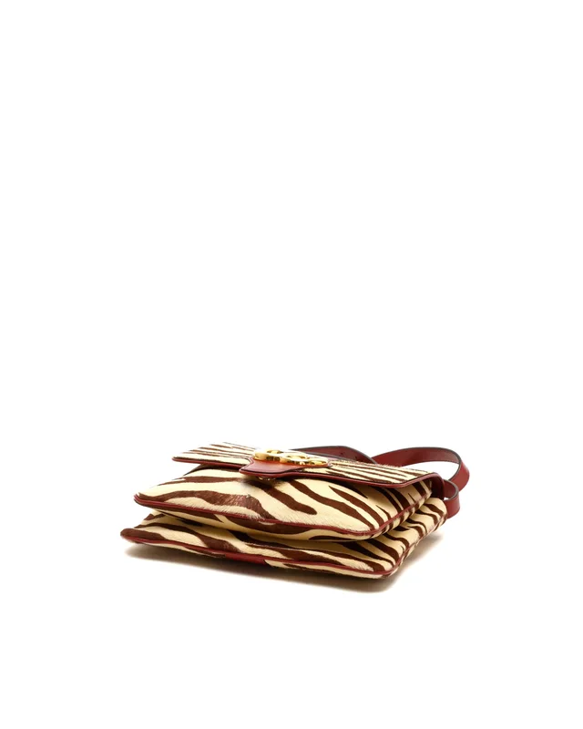 Gucci Medium Arli Zebra Ponyhair Bag in Leather from A Retro Tale, photo 5 of 10