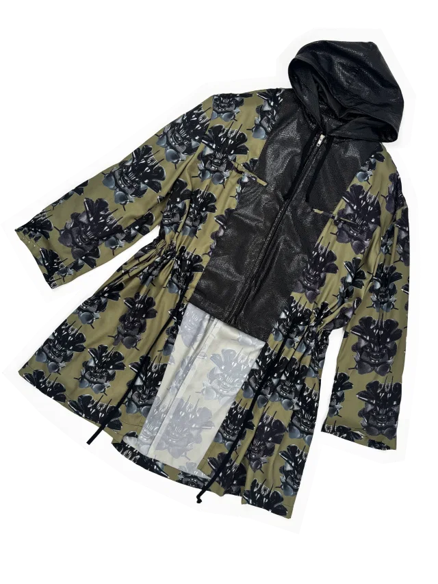 Comme des Garçons Homme Plus F/W 2021 layered coat from James Veloria