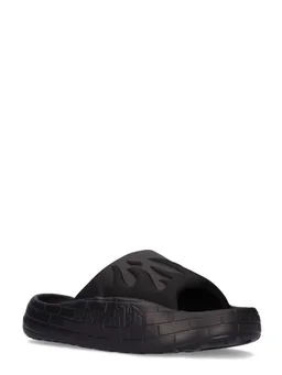 ACUPUNCTURE Wide-band slide slippers in 100% Elastane, 100% Nylon, photo 3 of 6 from LUISAVIAROMA