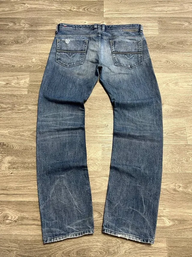 Diesel Vintage Safado Straight Jeans Italy W34 Grunge Y2K in blue from Grailed