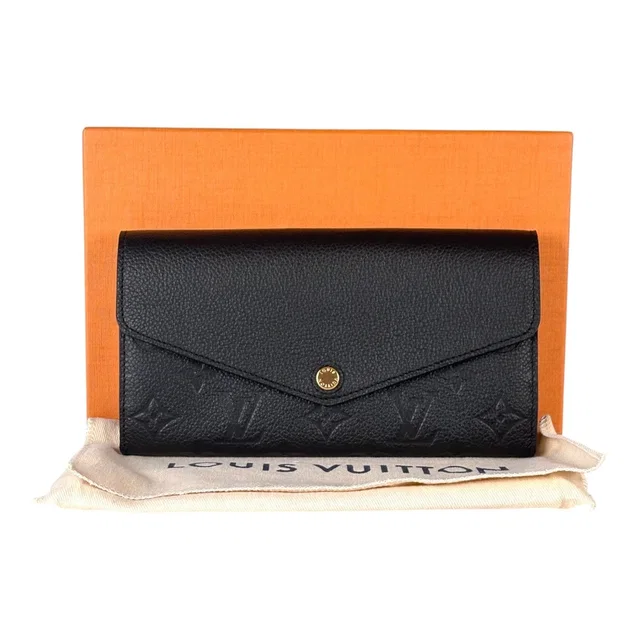 Louis Vuitton Long Wallet in Black Epi in Black from Luxury Promise