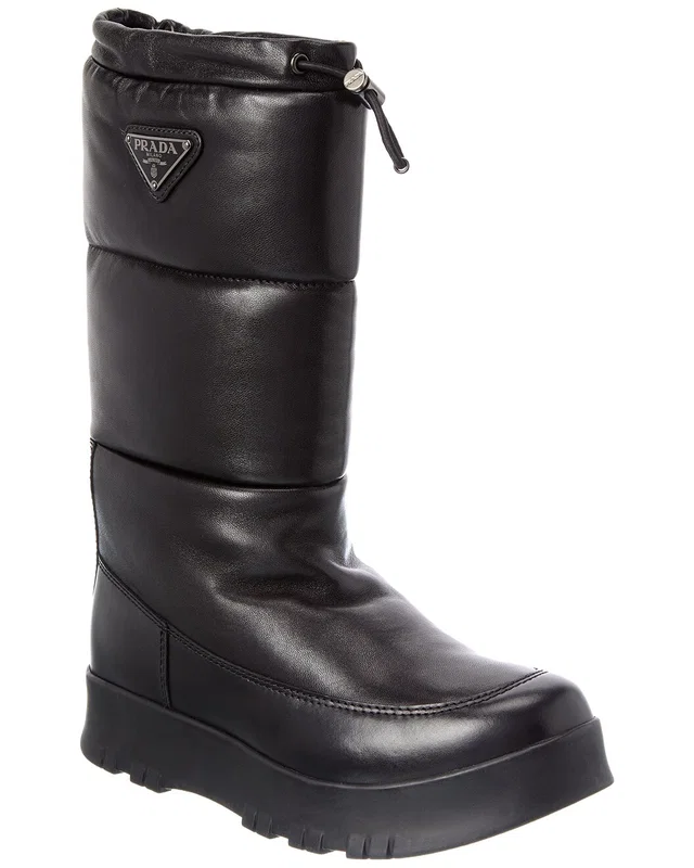 Prada Leather Snow Boot, image 1 of 1 from Rue La La